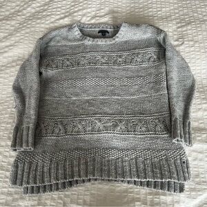 American Eagle Grey Crewneck Sweater